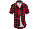 Camisas aos quadrados de homem Camisas aos quadrados de homem