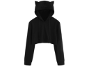 Dámské crop topy s dlouhým rukávem Dámské crop topy s dlouhým rukávem