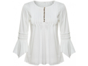 Blouses à manches longues femme