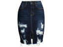Jupes en jean femme