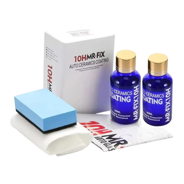 1 conjunto de produto de polimento hidrofóbico para pintura Cuidados manuais da carroçaria Esponja e pano para proteção da superfície e realce 1