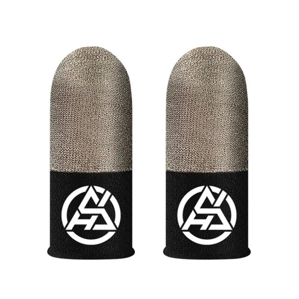 1 Pair of Gaming Finger Sleeves for Phone 4.6 x 2.5 cm Touch Gloves for Mobile Games PUBG Sensitive Anti-Slip Sleeves Sweat Resistant 1