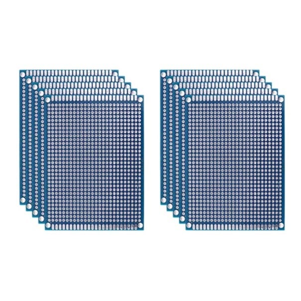 10 bucăți placă prototip pentru circuite imprimate 7 x 9 cm Plăci PCB universale cu două fețe pentru sudură proiecte electronice DIY Dezvoltare 1