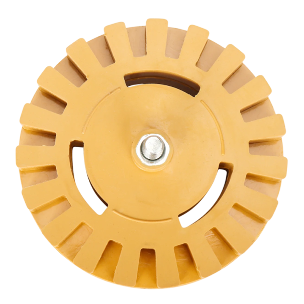 10 cm Rubber Wheel for Removing Adhesive from Cars with Drill Adapter Cleaning Disc for Stickers and Foils Bodywork Tools 1