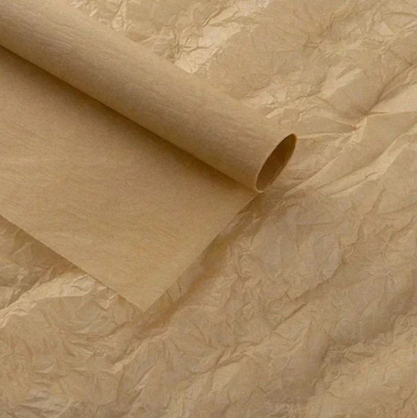 10 ks hedvábného balicího papíru 50 x 66 cm Květinový papír pro balení kytic Dárkové a svatební dekorace Různé barvy pro květinářství hnědá