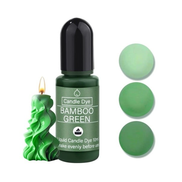 10 ml Tekuté pigmentové barvivo na sójové svíčky Netoxické barvy do svíčkového vosku a mýdla Pomůcky pro domácí výrobu dekorativních svíček zelená