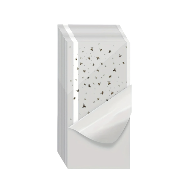 10 pcs Transparent Window Sticky Fly Traps 21 × 7 cm Waterproof Adhesive Catchers for Glass Windows and Doors for Capturing Flying Insects 1