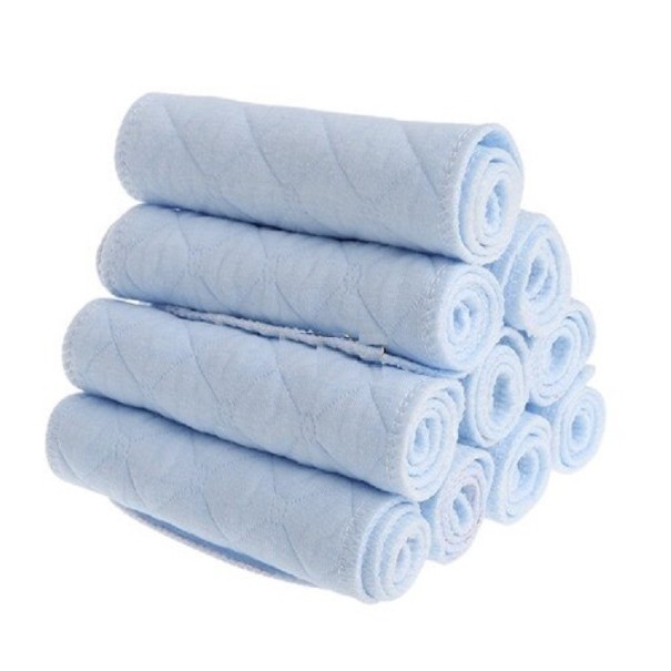 10 uds. Pañales insertables 55 azul