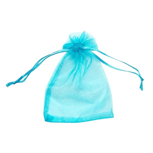 10 unidades de sacos de proteção para fruta em organza 15x20 cm Proteção de jardim contra insetos Reutilizáveis Sacos para fruta e legumes azul