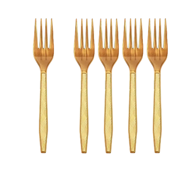 10 unidades de tenedores desechables de 16 cm tenedores de plástico amarillos para postres y aperitivos utensilios de fiesta para celebraciones 1