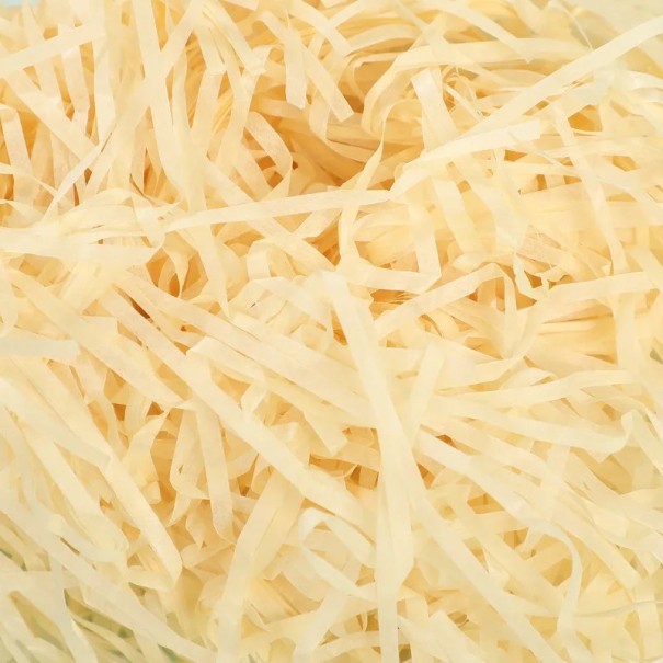 100 g Kleurrijke vulling voor cadeauverpakkingen Decoratieve opvulling van papier Verschillende kleuren Ideaal voor het inpakken van cadeaus, handgemaakte producten en beschermende verpakkingen geel