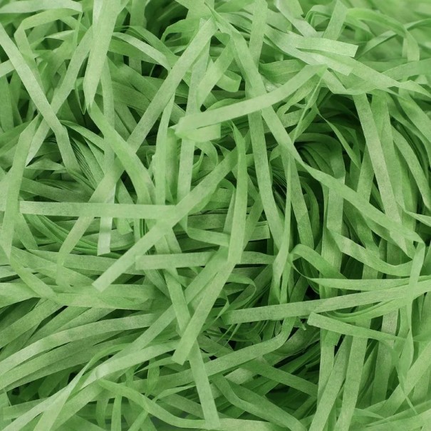 100 g Kleurrijke vulling voor cadeauverpakkingen Decoratieve opvulling van papier Verschillende kleuren Ideaal voor het inpakken van cadeaus, handgemaakte producten en beschermende verpakkingen groen