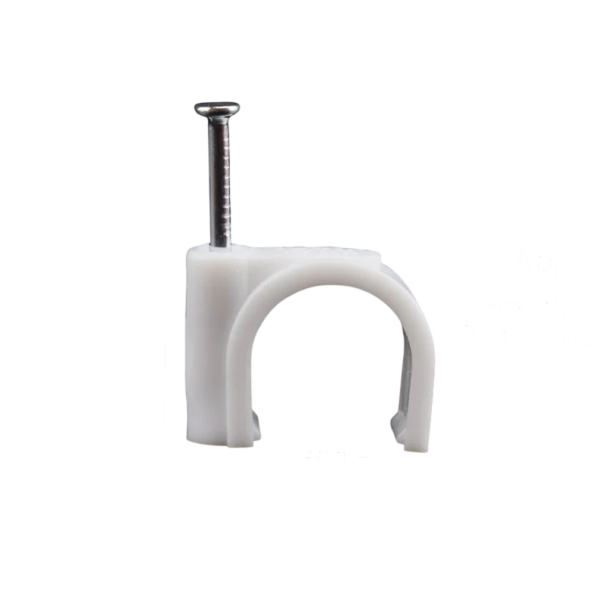 100 ks kabelové svorky 6×16 mm pro upevnění kabelů organizace vedení kabeláže uchycení kabelů na stěnu a povrchy 1