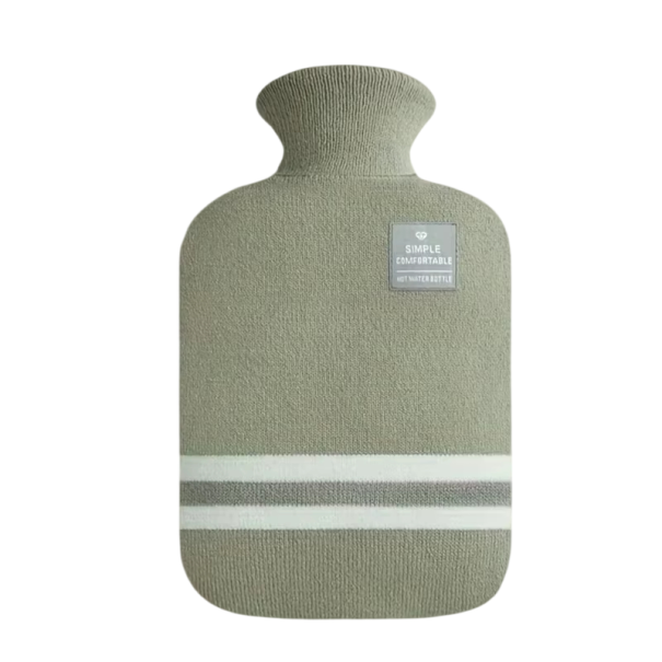 1000 ml Termofor grzewczy butelka na gorącą wodę dla kobiet na brzuch, ręce, nogi, ulga w bólu pleców, szyi, mięśni i skurczach menstruacyjnych 1