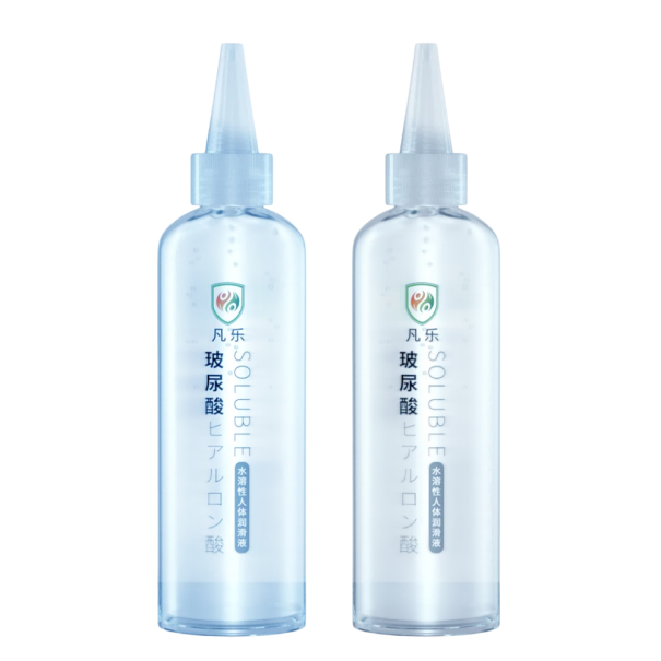 Set med 2 vattenbaserade smörjgeléer 200 ml för långvarig återfuktning och bekväm användning under intima stunder Diskret förpackning 1