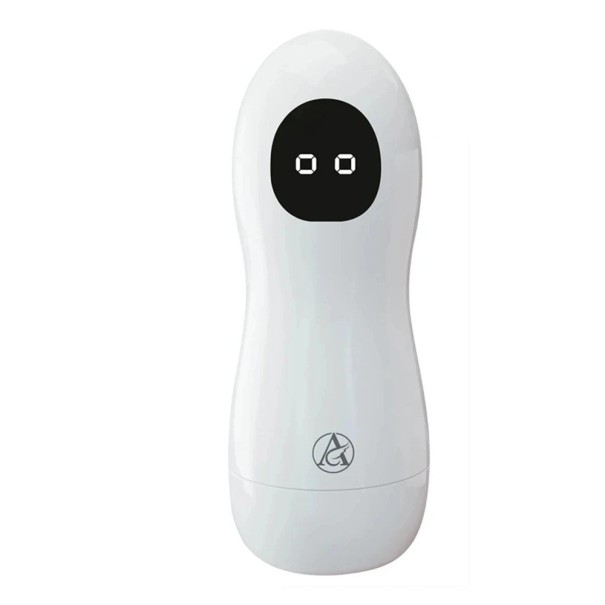 Manlig onani med löstagbar insats och ögonformad LCD-skärm, realistisk stimulering, diskret förpackning 1