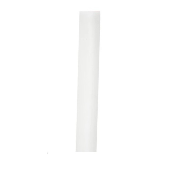 Vit penishylsa i silikon 228 x 26 mm för användning med vakuumpump eller förlängare, diskret förpackning 1