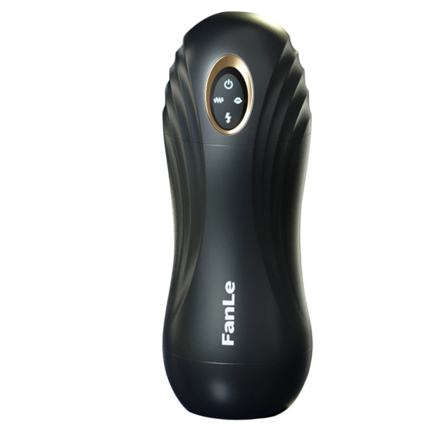 Masturbator 21,5x7 cm med vibration, sug, kvinnliga röster, starkt vakuum och smart kontroll, USB-laddning, diskret förpackning 1