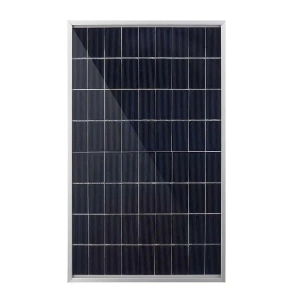 Polykristallin bärbar solpanel 20 W/H 12V 33,5x20 cm Utomhussolgenerator för batterier Camping Trädgård och hemmabruk 1