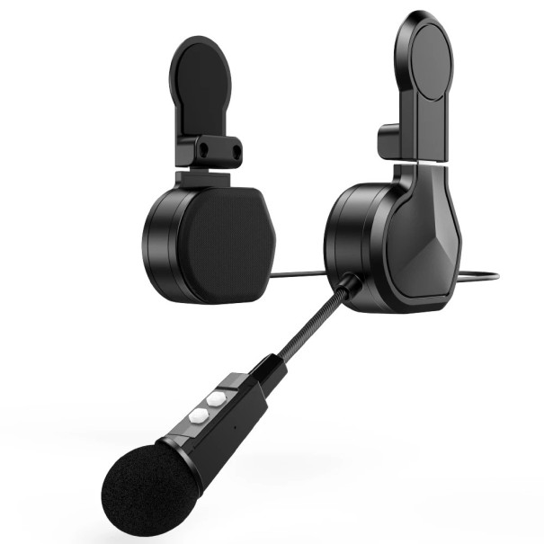 BT9 Bluetooth-headset med magnetisk fäste, IPX6-vattentålighet, röststyrning och ANS-brusreducering 1