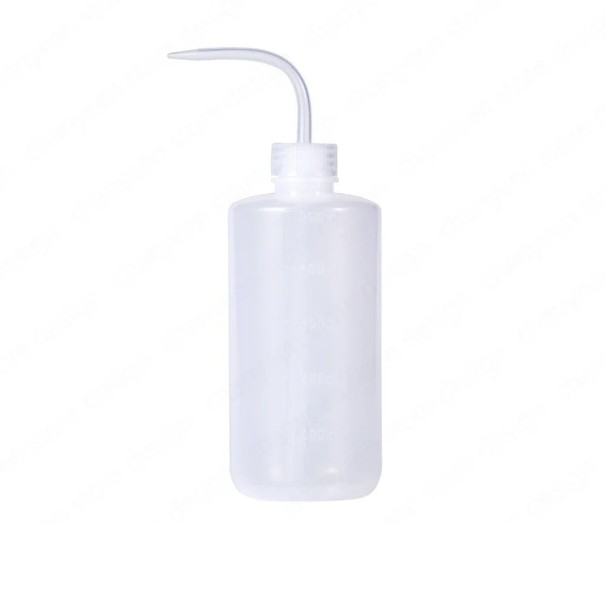 Böjd sprayspridare 1000ml transparent stor bevattnings- och doseringsflaska med exakt flödeskontroll 1