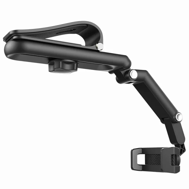Auto zonneklep telefoonhouder 360° draaibare gewrichtsclip mobiele telefoonhouder universele montage zonder boren