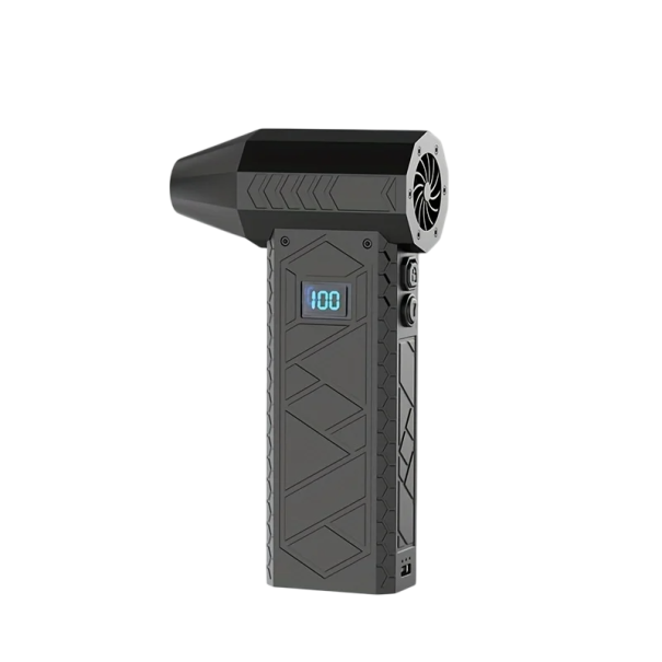 Mini-turbofläkt 310 000 varv/min Borstlös industriell fläkt 101 m/s Handhållen fläkt 10 000 mAh 4 hastigheter LED-lampa 1