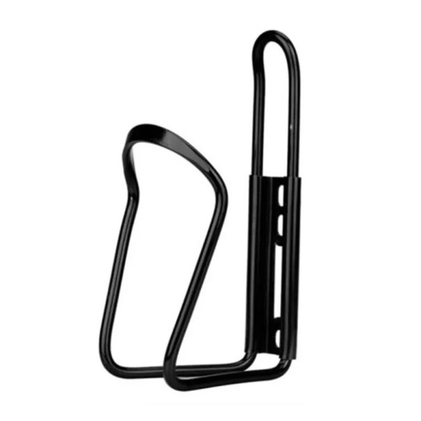 Cykelflaskhållare 8 × 7,9 × 15 cm aluminium cykelflaskhållare lätt och hållbar cykelhållare aluminiumlegering svart