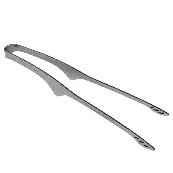 Grilltång i titan 23,5 cm hållbar kökstång med precisionsserveringstång för kött, grönsaker, BBQ-grillning 1
