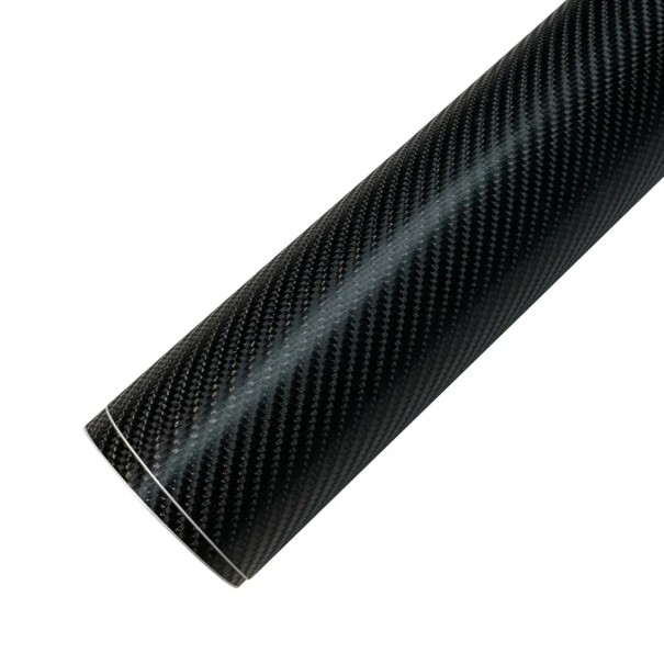 4D svart kolfiberfilm för bilar 20 cm x 150 cm Självhäftande PVC-film för bilar, motorcyklar och interiörer 1