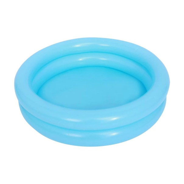Uppblåsbar barnpool 60 cm Sommarrund PVC-plaskdamm Bärbar spädbarnspool Utomhuslekplats Badrumsleksaker 1