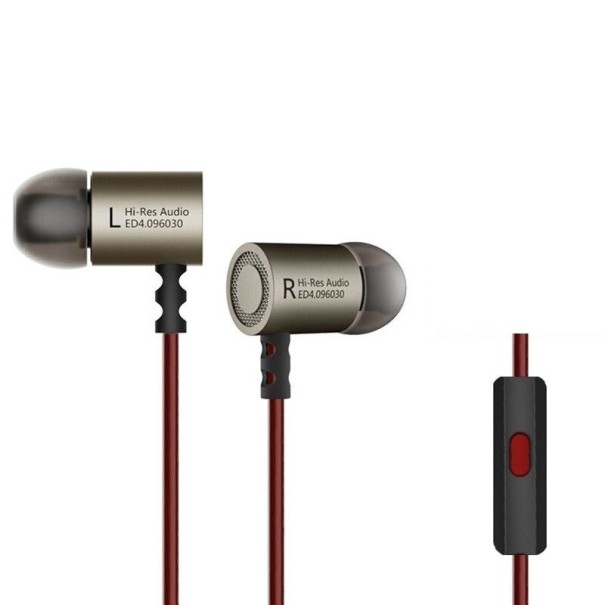 Basöronproppar med mikrofon för musik och samtal Volymkontroll och uppspelning via kabel 3,5 mm jackkontakt Känslighet 106 dB 1