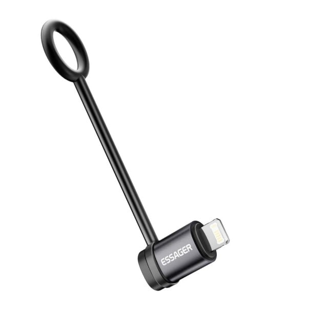 Adaptor USB-C la Lightning OTG, convertor de încărcare Essager 3A pentru conectarea dispozitivelor iOS la cabluri și accesorii USB-C 1