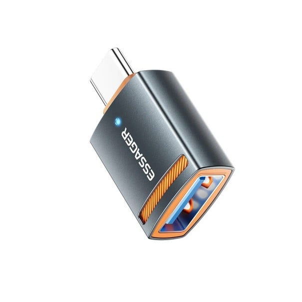 Adaptér USB A na USB C OTG rýchle nabíjanie 5A a dátový prenos USB 3.0 1