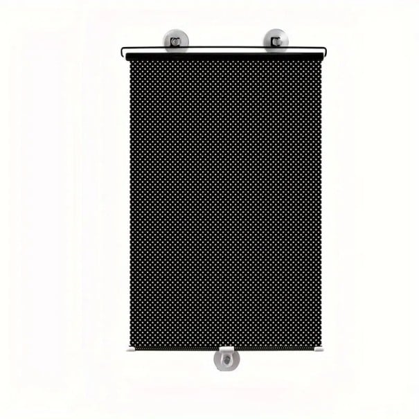 Mörkläggningsrullgardin utan borrning 40x60 cm Perforerat mönster Fönsterrullgardin Med sugkoppar Inredningstillbehör Heminredning 1