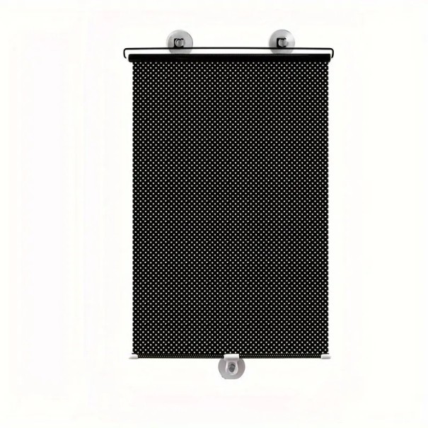 Mörkläggningsrullgardin utan borrning 40x125 cm Perforerat mönster Fönsterrullgardin Med sugkoppar Inredningstillbehör Heminredning 1