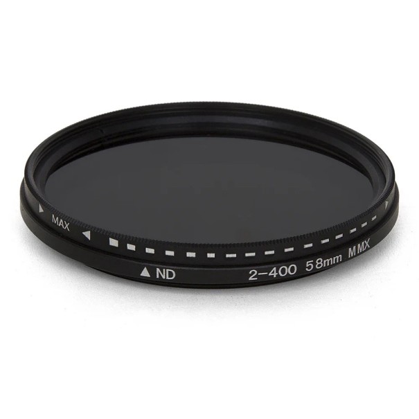 ND-filter variabelt ND2–ND400 67 mm för kameraobjektiv Ljusdimmer Fotografiskt filter Tillbehör för systemkameror och spegellösa kameror 1