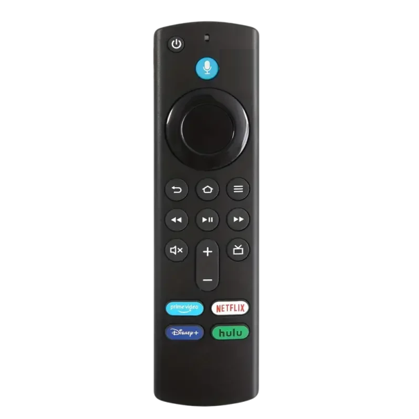 Ersättningsröstfjärrkontroll för Fire TV Stick 3:e generationen med Netflix, Hulu, Prime Video, Disney+, Alexa, kompatibla knappar 1