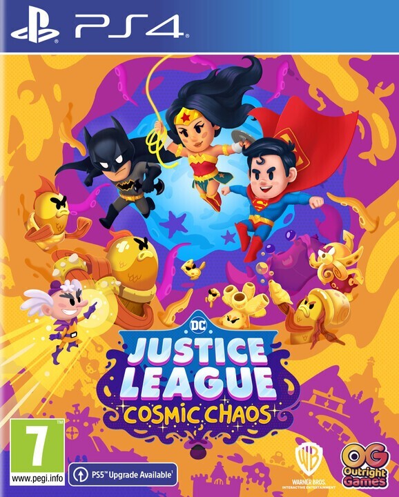 DC:s Justice League: Cosmic Chaos EU PS4 CD Nyckel CD nyckel 1