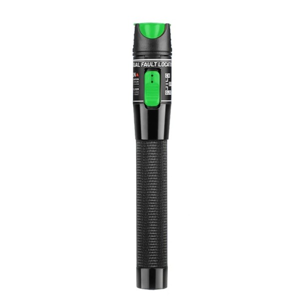 Tester för optiska fibrer 20mW FTTH optiskt penna röd laser SC FC ST aluminiumlegering Justerbar effektmätare 650nm 1
