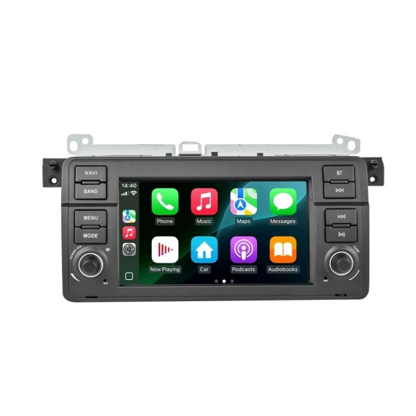 Bilradio BMW E46 M3 318 320 325 330 335 Rover 75 GPS Navigation Multimedia DSP Trådlös CarPlay 1G 32G Stereo Utan Kamera 1