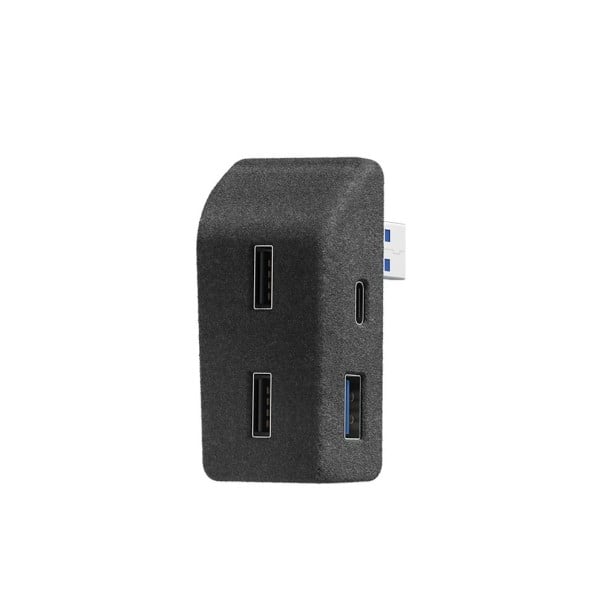 Dokstation YZ Glove Box för Tesla Model 3 Y Highland Juniper Snabbladdare 4 USB Hub Adapter Splitter FLOCEKD datatransfer 1