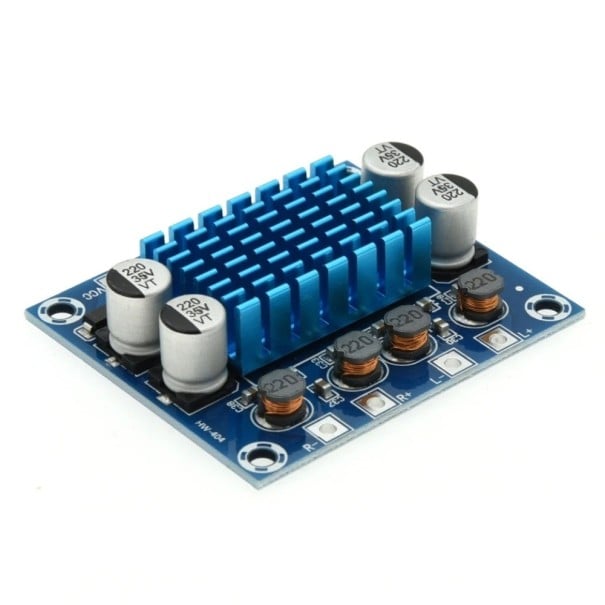 XH-A232 Digital ljudförstärkare TPA3110 2-kanals 30W+30W modul klass D högtalarpanel MP3 12V 24V DC8-26V 1