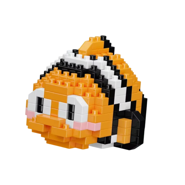 Mini stavebnica Nemo 5,2 x 6,5 x 4,2 cm Podmorský svet Časticové bloky Zábavná detská hračka Zvierací model pre kreatívne hranie 1