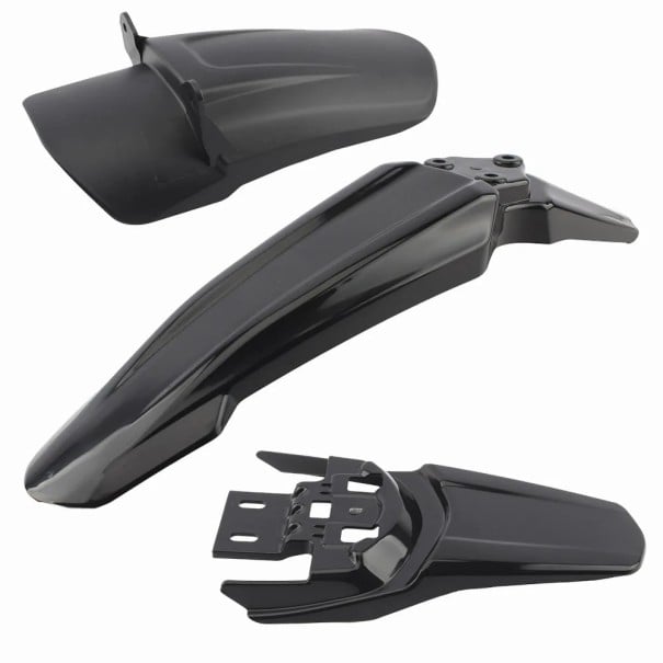 Conjunto de 3 unidades de guarda-lamas para Sur-Ron Light Bee X Guarda-lamas protetores contra lama e água para moto elétrica de enduro 1
