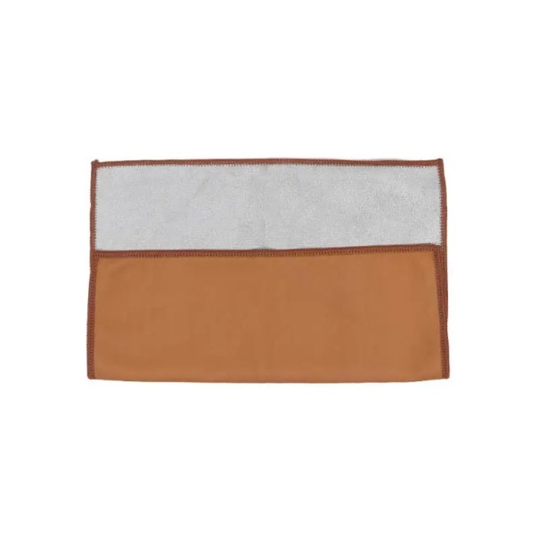 Fällbar tygväska för kamera 30 x 30 cm Skyddande plyschfodral mot repor Kompakt fodral för teknik khaki