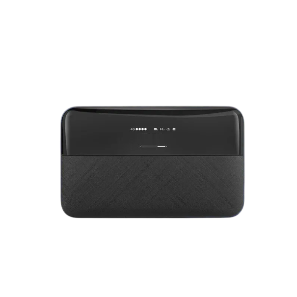 Bärbar fick 4G LTE WiFi-router 10 x 6,2 x 2,4 cm Mobil hotspot med 6000 mAh batteri Svart 1