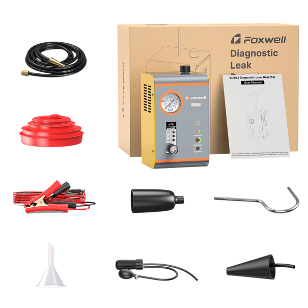 Diagnostisk röktester för läckage 12V Inbyggd pump Detektion av rök läckor i fordonens rörsystem 1