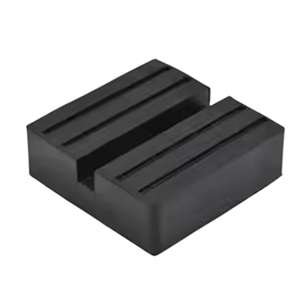 Gummaplattform för billyft 7,5 x 7,5 x 2,5 cm svart universell ram skydd av gummi 1