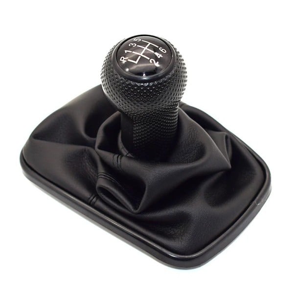 Řadicí páka s manžetou pro Volkswagen VW Golf 4 IV MK4 GTI R32 Bora Jetta, průměr otvoru 23 mm, manuální převodovka Matná černá